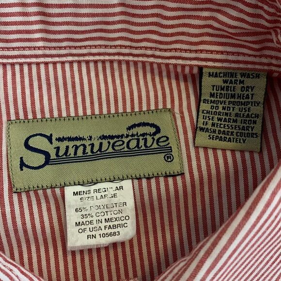 Sunweave Men's Vertical Striped Pearl Snap Shirt - Picture 3 of 8